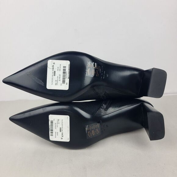 Rag & Bone Viva  Leather Ankle Boot Black Size 37 - Picture 13 of 14